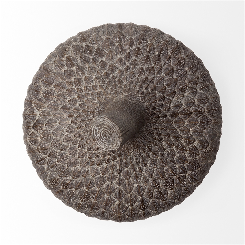 Mercana Mandor I Small Brown Resin Acorn Box