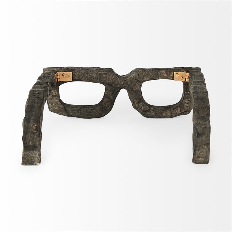 Mercana Elliot wooden eyeglasses in brown