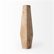 Mercana Allen I Large Natural Wooden Base Oval Vase