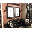 Mercana Dion I Large Brown Wood Wall Shelve