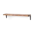 Mercana Dion I Large Brown Wood Wall Shelve