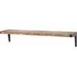 Mercana Dion I Large Brown Wood Wall Shelve