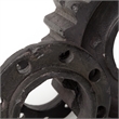 Mercana Cogsworth Black Matte Industrial Resin Gear Bookend