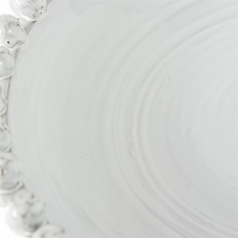 Mercana Basin Large Off White Ceramic Decorative Bowl
