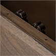Mercana Arreto Solid Wood Coffee Table in Natural Brown