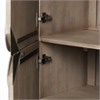 Mercana Excelsior II Iron Base Storage Cabinet in Light Brown