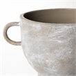 Mercana Deya Small Rustic Brown Ceramic Decorative Vase