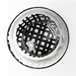 Reena I Small Black Woven Metal Base Table Candle Holder