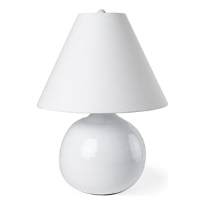 Mercana Mehdi White Ceramic Table Lamp