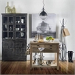 Mercana Leighton Ii 15X20 Black Metal Spherical Pendant Light in Clear