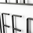 Mercana But First Coffee Metal Wall Sign Cut-Out Typography in Black