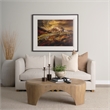Mercana Jacklyn Brown Linen Square Decorative Pillow Cover