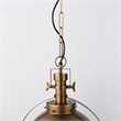 Mercana Leighton I 15X20 Gold Toned Metal Spherical Pendant Light in Clear