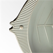 Mercana Samira Set Of 3 Metal Decorative Fish Trays in Gray