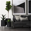 Mercana Claypoole Black Plant Stands (Set Of 3)