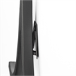 Mercana Lyra Ii Wall-Mounted Candle Holder in Black