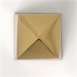 Mercana Giza 4L X 4W Gold Elongated Pyramids (Set Of 2)