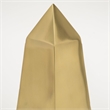 Mercana Giza 4L X 4W Gold Elongated Pyramids (Set Of 2)