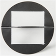 Mercana Cusco Black Iron Small Gunmetal Geometric Decorative Object