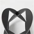 Mercana Cusco Black Iron Small Gunmetal Geometric Decorative Object