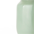 Mercana Minty Medium Green Glass Vase W/Matte Gold Metal Neck Cuff