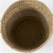 Mercana Bradley Light Brown W/Striped Seagrass Basket W/ Handles in Set Of 2