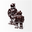 Mercana Aldrin 4L X 4W Bronze Electroplated Astronaut in Silver