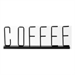 Mercana Coffee 15L X 1W Black Metal Sign