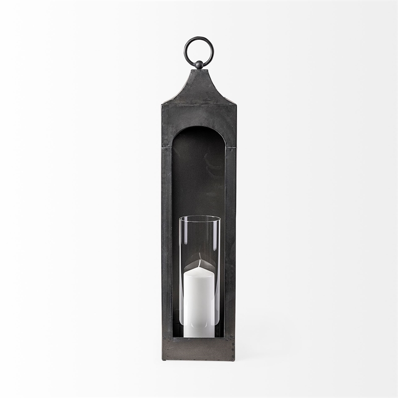 Mercana ina (Wall) Candle Holder in Charcoal