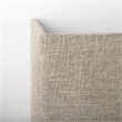 Mercana Kinsley Beige Shade W/Transparent Body Wall Sconce
