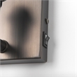 Mercana Kinsley Beige Shade W/Transparent Body Wall Sconce