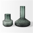 Mercana Jolene Tall Green Glass Vase