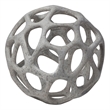 Mercana Spiro 6L X 6W Off White/Gray Hollow Decorative Orb