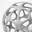 Mercana Spiro 7L X 7W Off White/Gray Hollow Decorative Orb