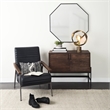 Mercana Shamir 15L X 15W Gold Geometric Metal Table Lamp