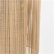 Mercana Aviario Natural Cane Cylindrical Pendant Light in Beige