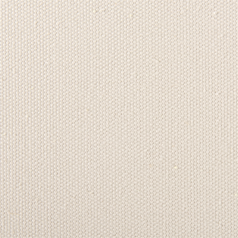 Mercana Ayla Cream Fabric Seat W/ Antique Nickel Frame Bench in Beige