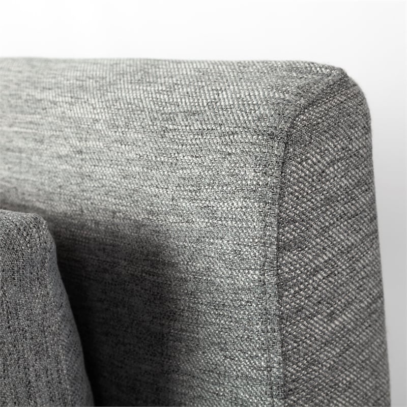 Mercana Denly Iii Castlerock Gray Slipcover Upholstered Arm Chair