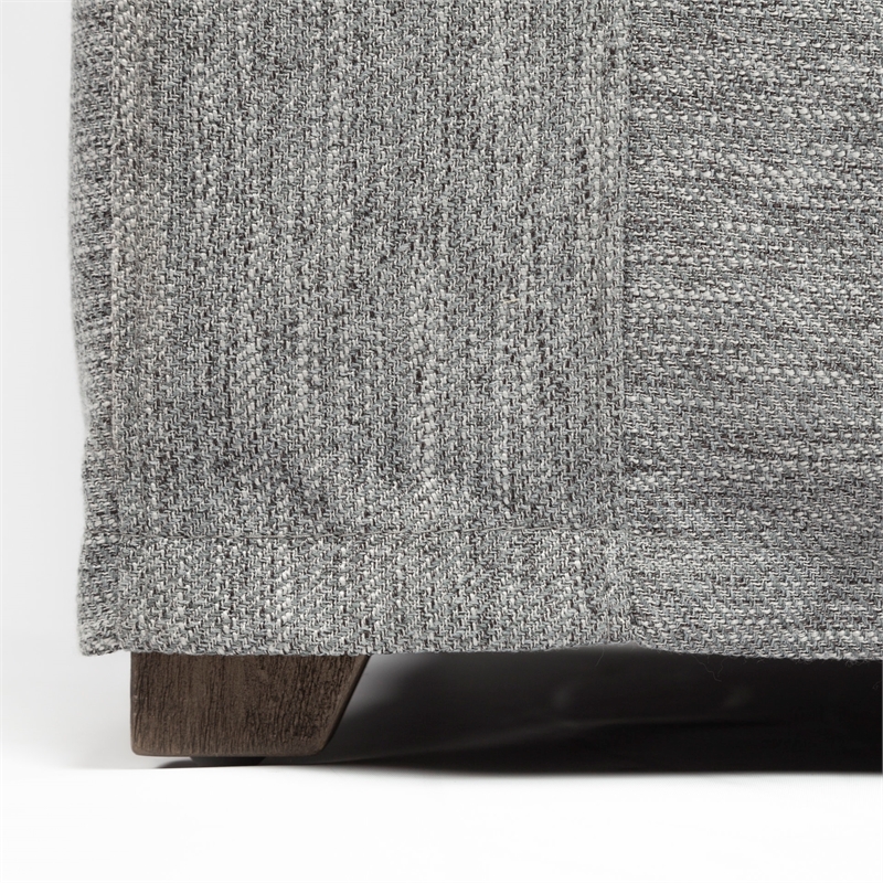 Mercana Denly Iii Castlerock Gray Slipcover Upholstered Arm Chair