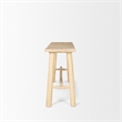 Sekou Light Brown Wooden Craftsman Console Table