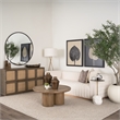 Tavi Medium Brown Round Coffee Table