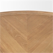 Tavi Medium Brown Round Coffee Table