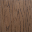 Takota Dark Brown Rectangular Oak Wood Birch Wood Legs Extendable Dining Table