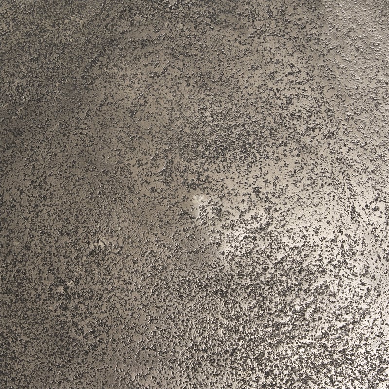 Maggie Textured Silver Nickel Cast Aluminum Metal Accent Table