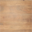 June Light Brown Wood w/ Fluting Square Coffee Table