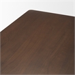 Jonan Solid Dark Brown Mango Wood Rectangular Dining Table