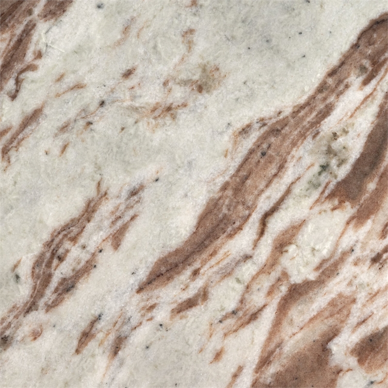 Mercana Matteo Solid Pink Marble Square Side Table