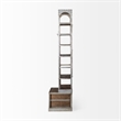 Brodie V Ladder Four Shelf Shelving Unit