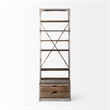 Brodie V Ladder Four Shelf Shelving Unit