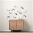 Maynard I Set of Grey Elephant Wall Decorations